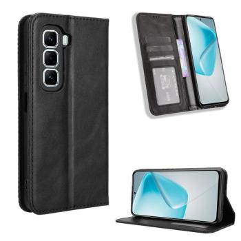 BUSINESS Peňaženkové puzdro pre Infinix Hot 50 Pro čierne