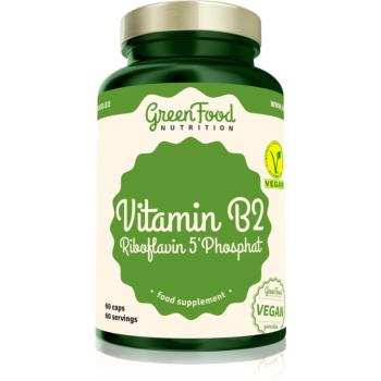 GreenFood Nutrition Vitamin B2 Riboflavin 5'Phosphat kapsuly s vitamínmi 60 cps