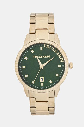 Hodinky Trussardi T-BENT pánske, zlatá farba, R2453141006