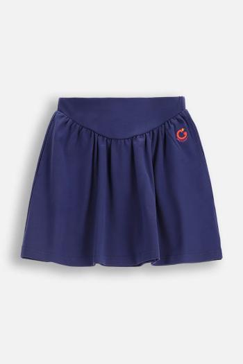 Dievčenská sukňa Coccodrillo tmavomodrá farba, mini, áčkový strih, ACADEMY GIRL KIDS