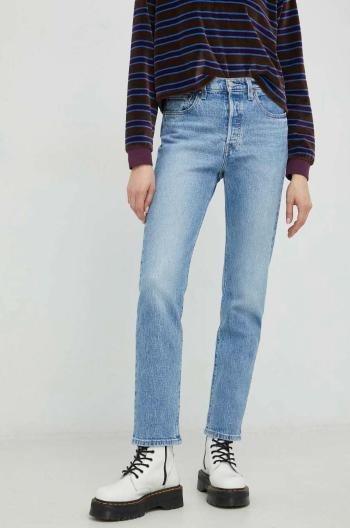 Rifle Levi's 501 dámske, vysoký pás