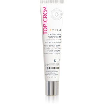 Topicrem MELA Corrective Night Cream nočný korekčný krém proti pigmentovým škvrnám 40 ml