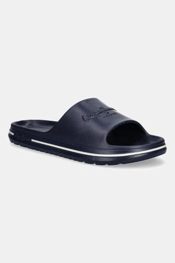 Šľapky Pepe Jeans BEACH SLIDE M tmavomodrá farba, PMS70159