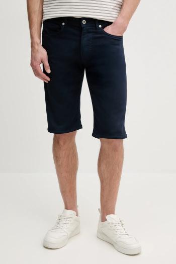 Šortky Pepe Jeans SLIM GYMDIGO SHORT pánske, tmavomodrá farba, PM801075YH6