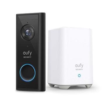 Anker Eufy Video Doorbell 2K black (Battery-Powered) + Home base 2 (E82101W4)