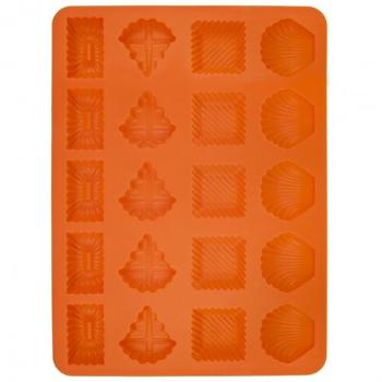 Orion Silikonová forma na pracny, oranžová 