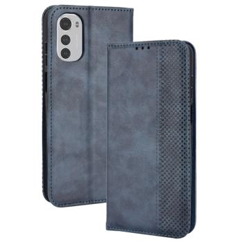 BUSINESS Peňaženkový kryt pre Motorola Moto E32 / E32s modrý