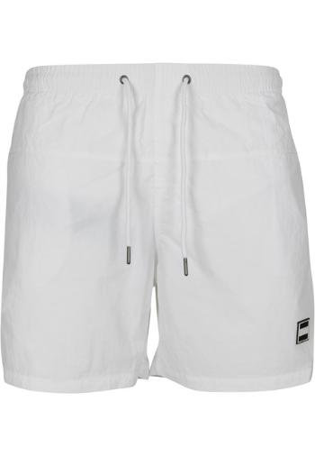 Urban Classics Block Swim Shorts white - XS