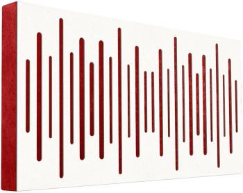 Mega Acoustic FiberPRO120 Spectrum White/Red Absorpčný drevený panel