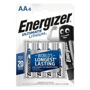Energizer Lithiové baterie Ultimate Lithium AA 4ks,Energizer Lithiové baterie Ultimate Lithium AA 4ks