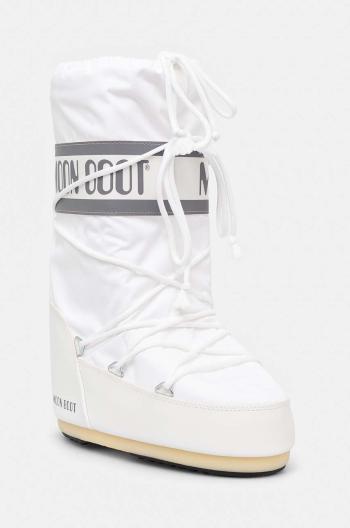 Snehule Moon Boot MB ICON NYLON biela farba, 80D1400440 A001