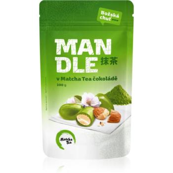 Matcha Tea Mandle v Matcha Tea čokoláde orechy v poleve s matchou 100 g