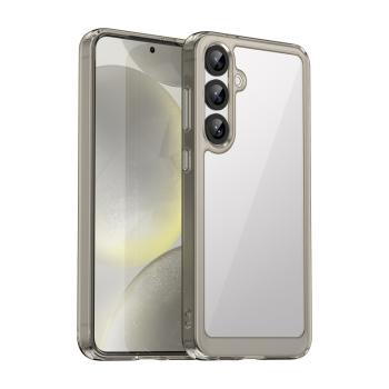 CRYSTAL Ochranný kryt pre Samsung Galaxy S25+ 5G šedý