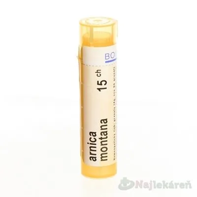 ARNICA MONTANA, CH15, proti traumatickým šokom, 4 g