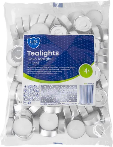 BISPOL Čajové sviečky vrecko 100 ks (5906927100104)