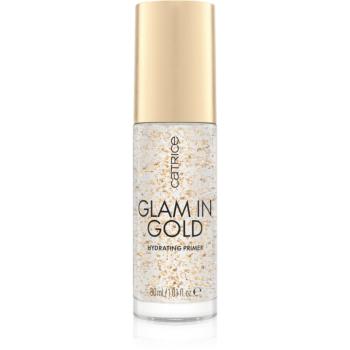 Catrice Glam In Gold Hydrating Primer hydratačná podkladová báza pod make-up s 24karátovým zlatom odtieň 010 Oh My Goldness 30 ml