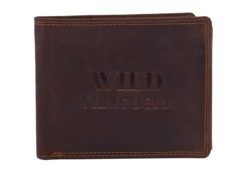Pánska peňaženka MERCUCIO tmavohnedá 2911762
