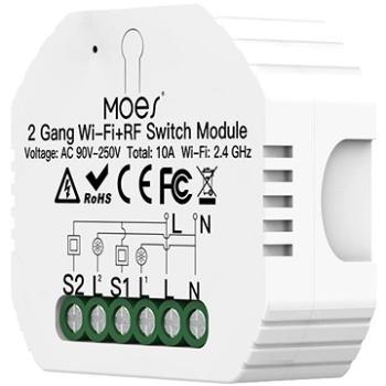 MOES Hidden WiFi smart switch 2 gang (MS-104B)