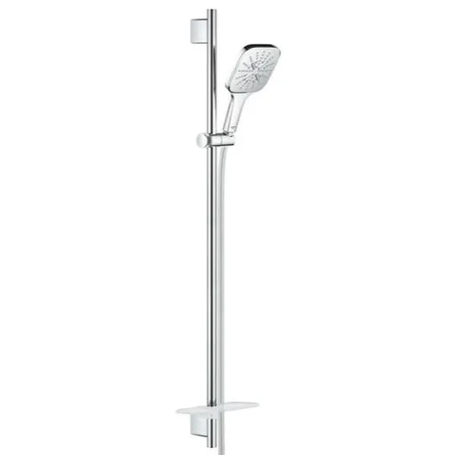 Sprchový set GROHE RAINSHOWER SmartActive Cube na stenu s poličkou chróm 26586000