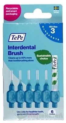 TePe medzizubné kefky 0,6 mm size 3 6 ks