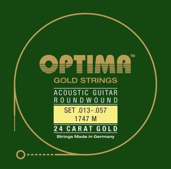 Optima 1747-M 24K Gold Acoustics Struny pre akustickú gitaru