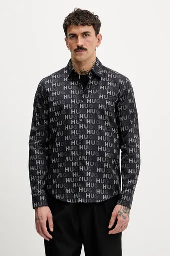 Bavlnená košeľa HUGO Ermo
