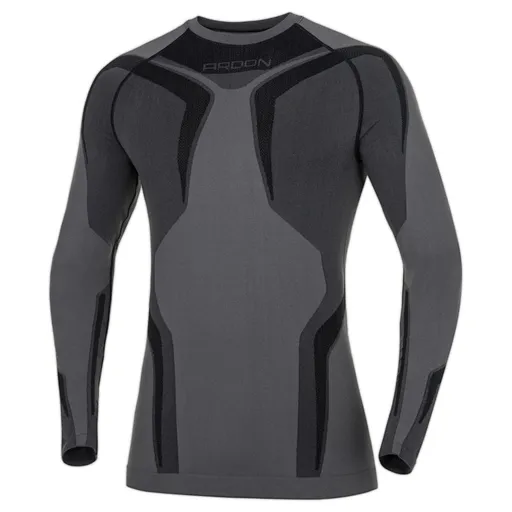 Ardon Funkčné tričko s dlhým rukávom ATROCLIM - Tmavošedá | 2XL