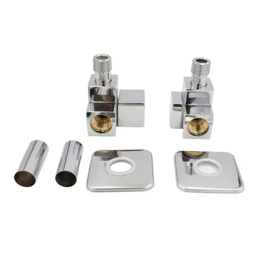 HOPA Edgee-Set ventil pre ústredné vykurovanie chróm VENTILQUATTROSETC