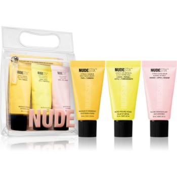 Nudestix Nudeskin 3-Step: Citrus Renew Set cestovná sada na tvár