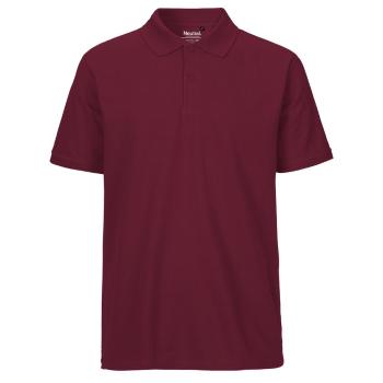 Neutral Pánska polokošeľa Classic z organickej Fairtrade bavlny - Bordeaux | XS