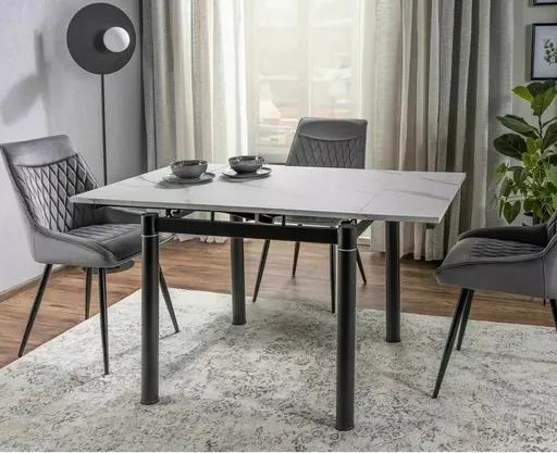 Signal Jedálenský stôl GD-082 | biela efekt mramoru