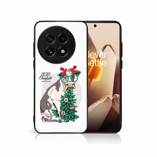 MY ART Kryt s vianočným dizajnom OnePlus 13 5G MERRY CHRISTMAS (074)