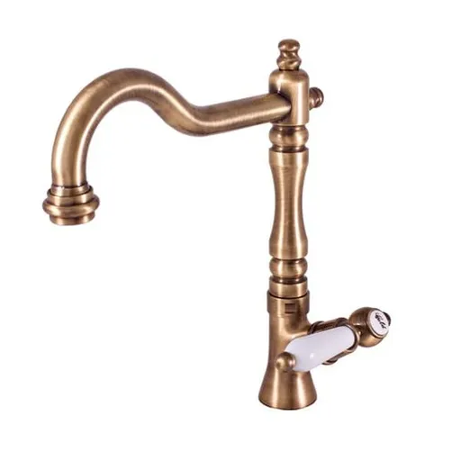 RAV SLEZÁK Morava umývadlová batéria na jednu vodu stará mosadz mk594/8sm MK5948SM