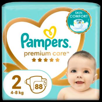 PAMPERS Premium Care plienky veľ. 2, 4-8 kg, 88 ks