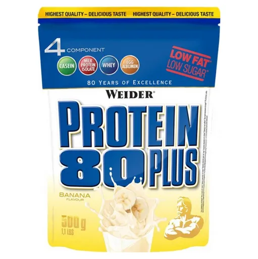 WEIDER Proteín 80 plus banán 500 g
