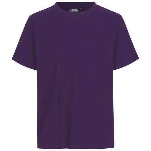 Neutral Tričko z organickej Fairtrade bavlny - Fialová | XL