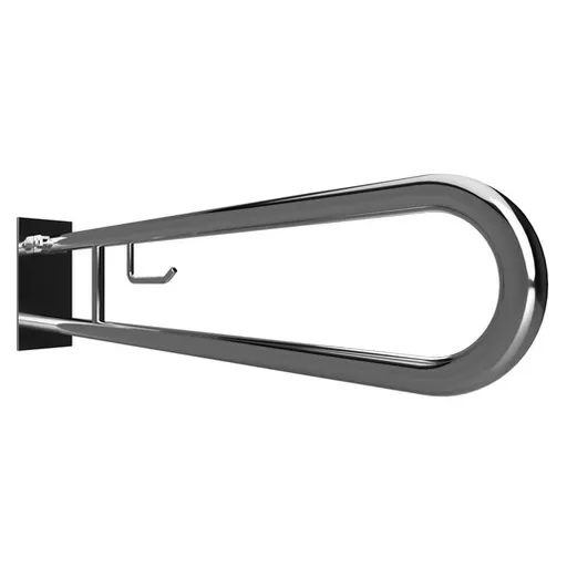 Bemeta Help madlo sklopné, s držiakom toal.pap.nehrdzavejúca oceľ 301407291