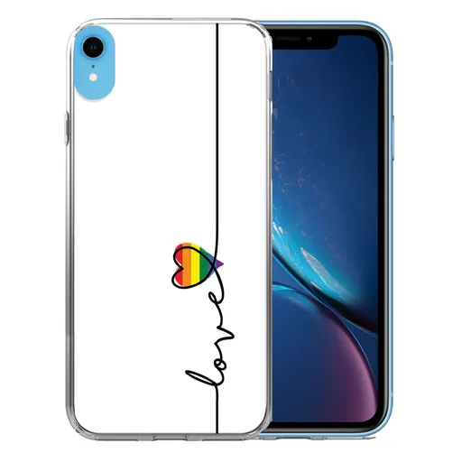 MY ART Ochranný kryt Apple iPhone XR LOVE (054)