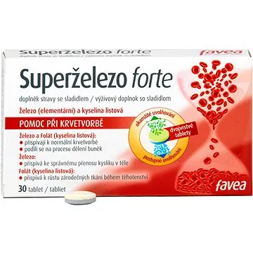 Favea Super železo forte 30 tbl. (8595067108520)