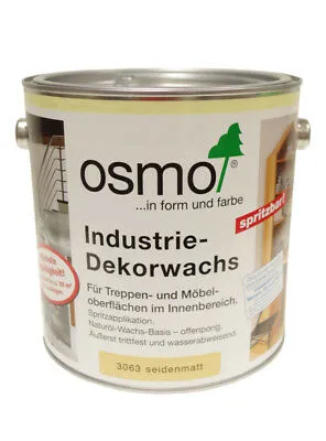 Osmo priemyselný dekoračný vosk 2,5 l 3064 bezfarebný - mat