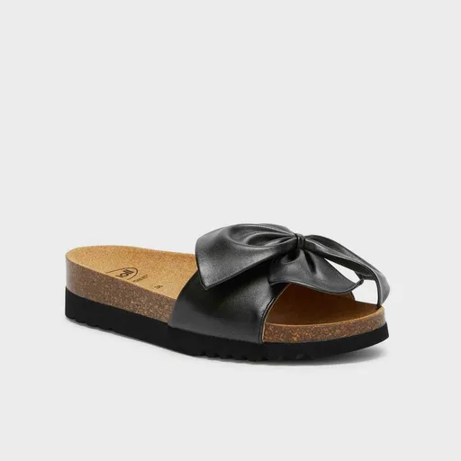 Scholl Pantofle Bowy 2.0 čierna, veľkosť 37, 37 EU