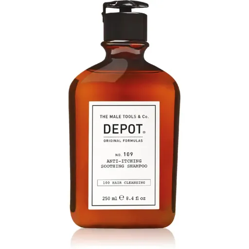 DEPOT 100 HAIR CLEANSING NO. 109 ANTI-ITCHING SOOTHING SHAMPOO upokojujúci šampón pre všetky typy vlasov 250 ml
