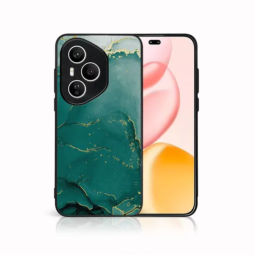 MY ART Ochranný kryt pre Honor 400 Pro 5G GREEN MARBLE (145)
