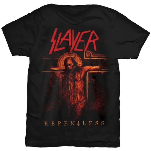 Slayer tričko Crucifix Čierna S