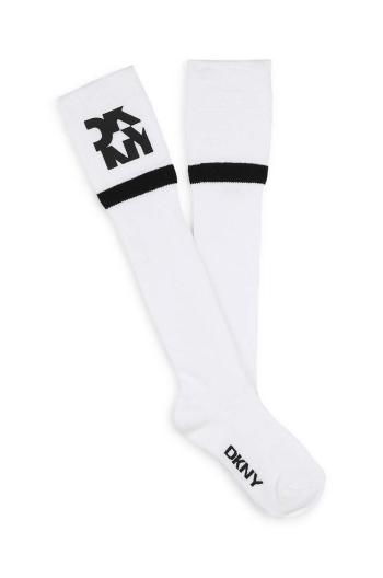 Detské ponožky Dkny biela farba, D61081
