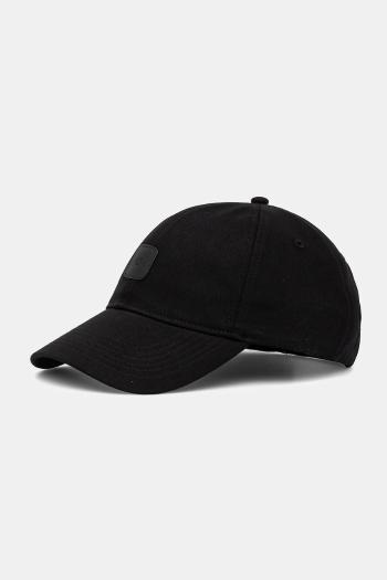 Bavlnená šiltovka Calvin Klein Jeans čierna farba, s nášivkou, LV04K5052G