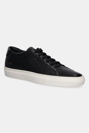 Kožené tenisky Common Projects Summer Achilles pánske, čierna farba, 2477