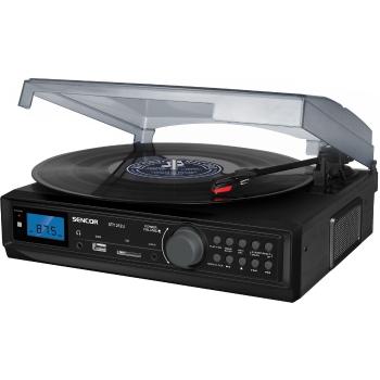 Sencor STT 212U gramofón, čierna
