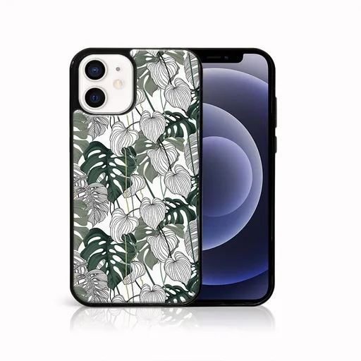 MY ART Ochranný obal pre Apple iPhone 12 mini LEAF (175)