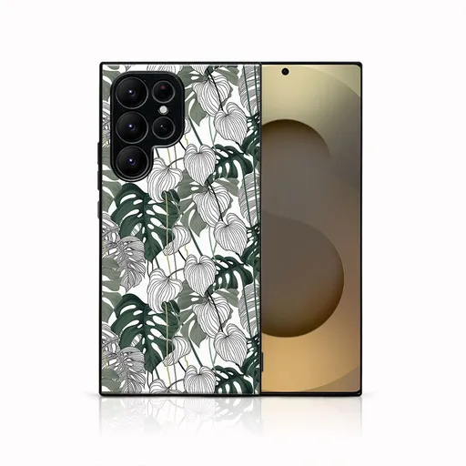 MY ART Ochranný kryt pre Samsung Galaxy S25 Ultra 5G LEAF (175)